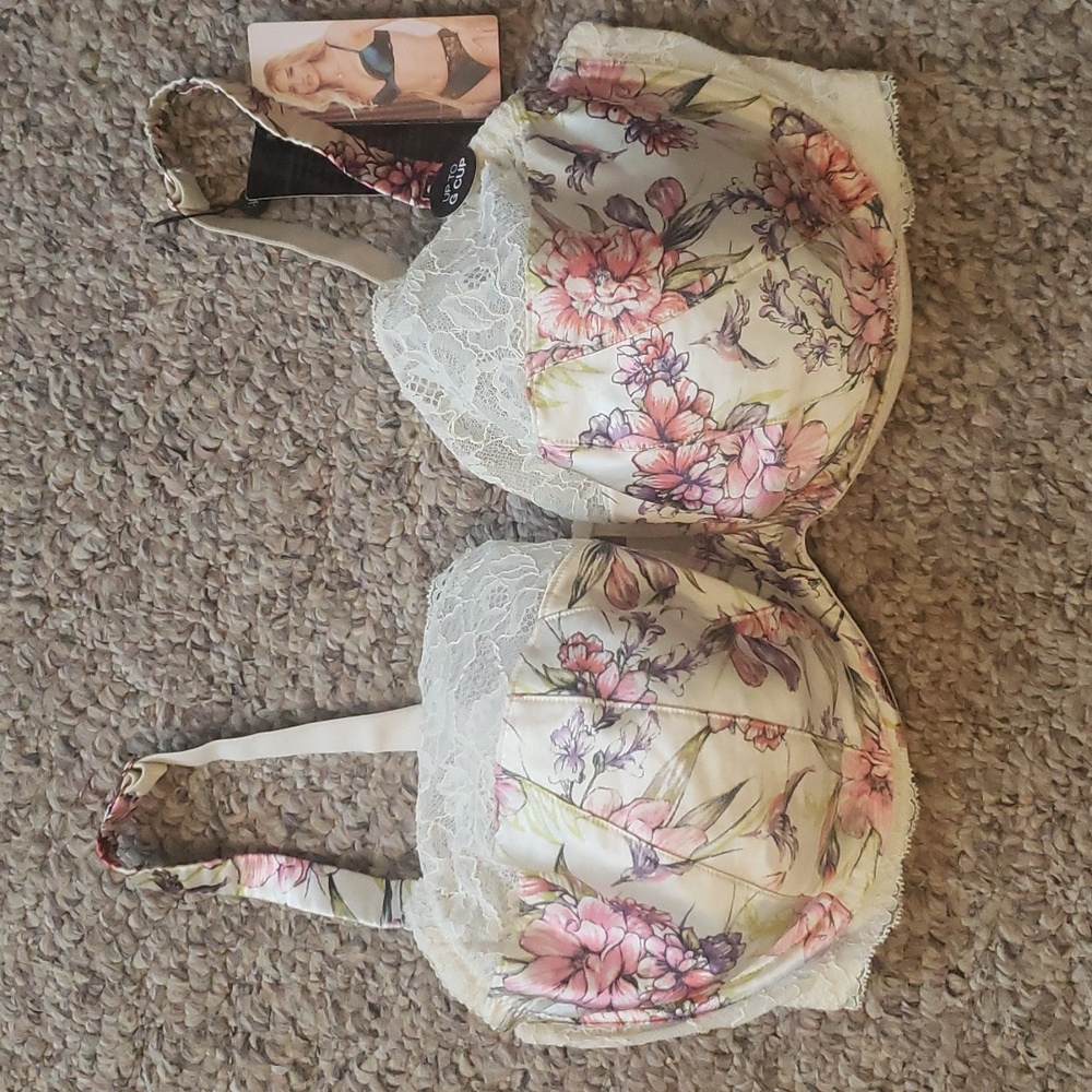 Rosie By Autograph Floral, Lace Bra Up To G Cup